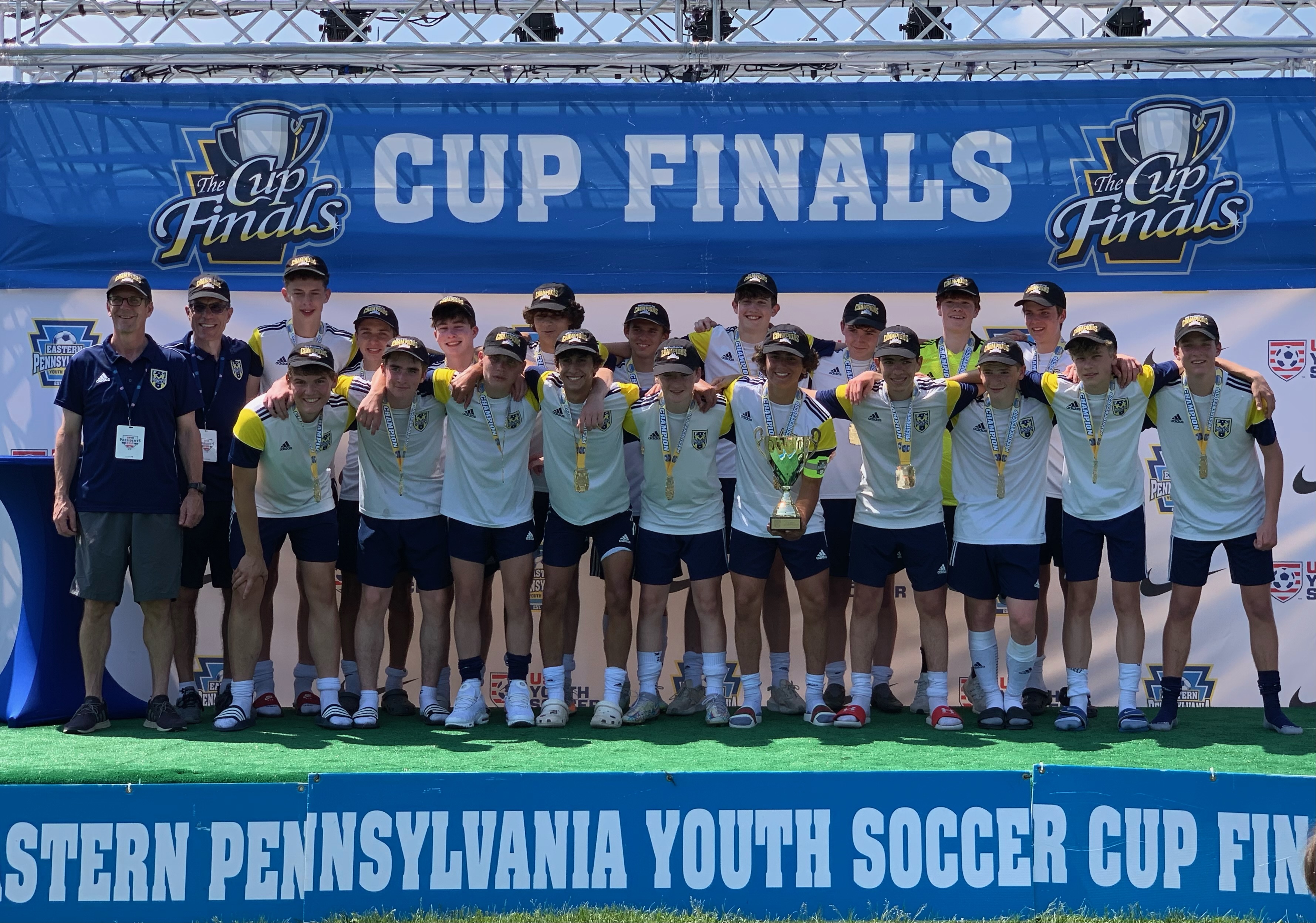 Our '06 FC Montco Victory Premier boys won the EPYSA Presidents' Cup!